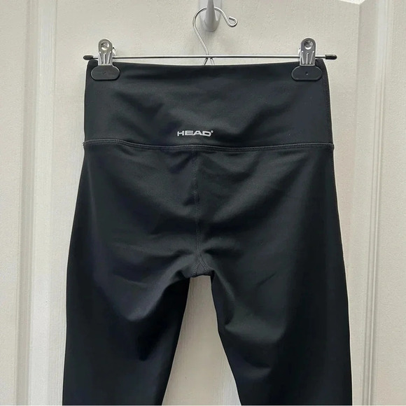 Head Workout Leggings 2 Pairs Sheer Panel Gym Activewear Black Size XS - Picture 8 of 16